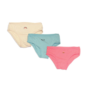 Silkberry Baby Bamboo Bikini Underwear - 3 pack